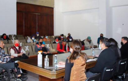 Atiende SEGOB a integrantes de asociación de minusválidos de Tlaxcala