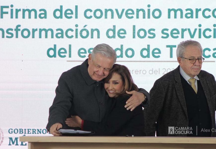 Firman convenio marco para la transformación de los servicios de salud de Tlaxcala