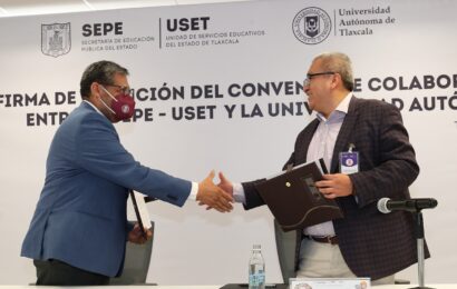 Firman SEPE y UATX carta de intención para el convenio de colaboración académica