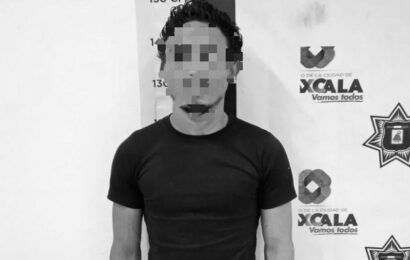 Detiene policía de Tlaxcala a presunto acosador sexual en parque La Ocotera
