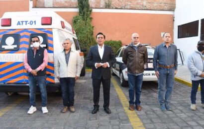 En Tlaxcala Capital se trabaja por la seguridad sin titubeos: Jorge Corichi