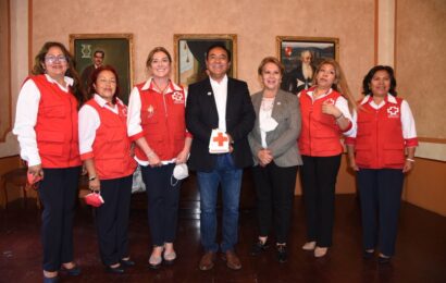 Cabildo del Ayuntamiento de Tlaxcala aporta recursos a la Cruz Roja Mexicana