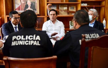 Hay cero tolerancia a la delincuencia en Tlaxcala Capital: Jorge Corichi