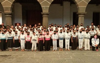 Participa coro de Ixtenco en congreso internacional de coros infantiles