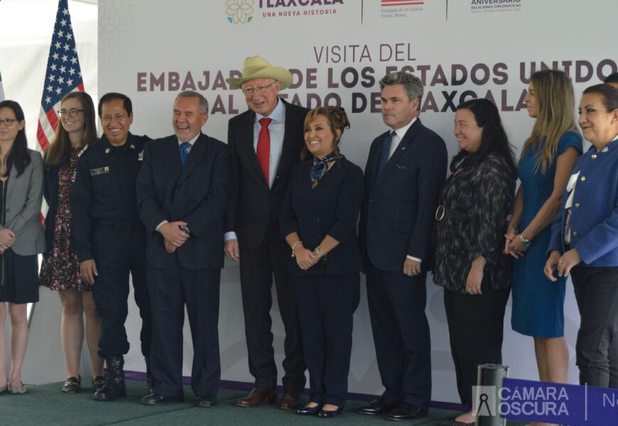 Estrechan lazos de trabajo y colaboración Tlaxcala y Estados Unidos