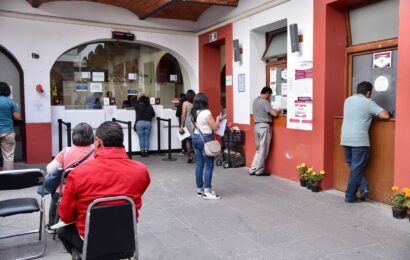Ofrecen más que buen fin en la Tesorería de Tlaxcala capital
