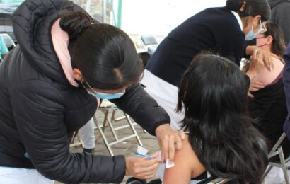 Inicia Tlaxcala vacunación de VPH para niñas, adolescentes y mujeres