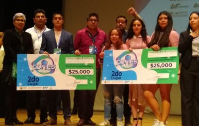 Obtiene UTT segundo lugar en concurso “CONIES 2022”