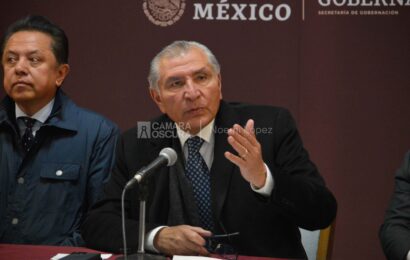 El gobierno federal, orgulloso del trabajo de la Gobernadora de Tlaxcala: Adán Augusto