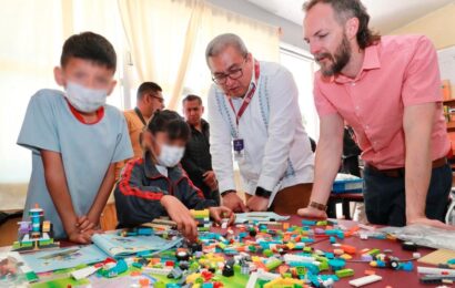 Visita fundación “Robotix” y “First Lego Education” escuela en Tizatlán