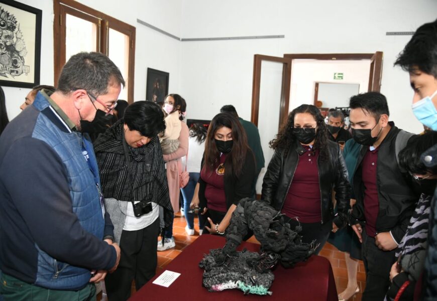 Inauguran exposición “Premio Estatal de Artes Visuales” en Calpulalpan