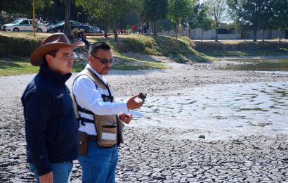 Trabaja PROPAET para salvar cuerpo de agua en Zacatelco