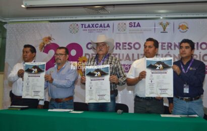 El XXIX Congreso International Apícola de realizará en Tlaxcala