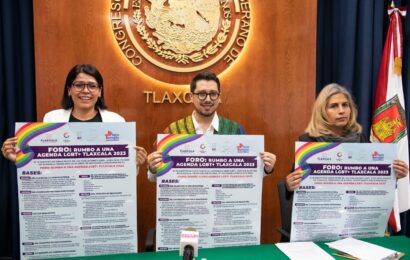Presentan convocatoria para el foro “Rumbo a una agenda LGBT+ Tlaxcala 2023”