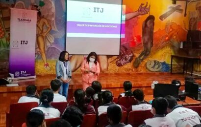ITJ imparte taller de prevención de adicciones en escuela secundaria