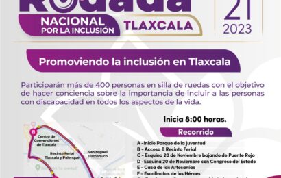 Invita secretaria de bienestar de Tlaxcala a rodada nacional de la inclusión