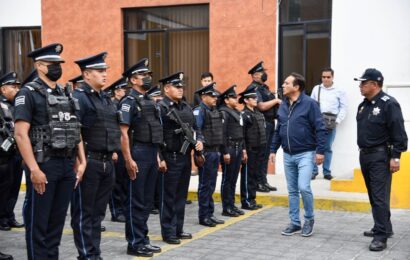 Exige Jorge Corichi a policías municipales conducirse con profesionalismo y no incurrir en actos de corrupción