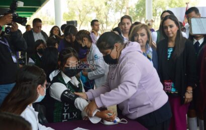 Observatorio de Enfermedades Renales, atiende la Salud de los estudiantes en Tlaxcala