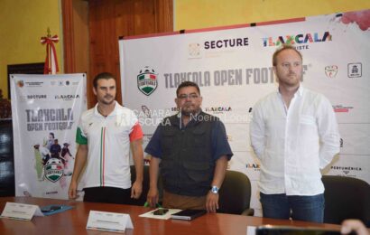 Presenta SECTUR campeonato “Tlaxcala Open Footgolf 2023” a realizarse en Huamantla