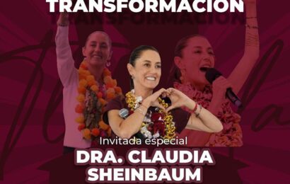 Confirma CEE Morena Tlaxcala, visita de Claudia Sheinbaum Pardo a Tlaxcala