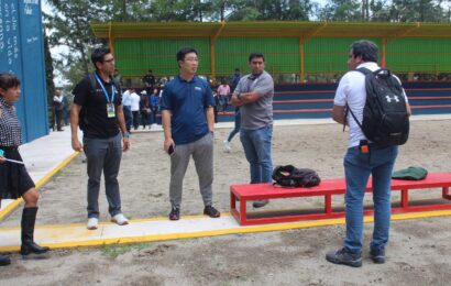 Supervisa instalaciones para el Campeonato Mundial de Voleibol de Playa en Huamantla