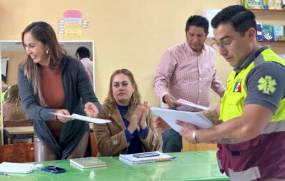 Capacita protección civil de Tlaxcala Capital a personal educativo