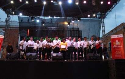 Con éxito se presentan en Tlaxcala Capital Violines Internacionales Hermanos Aguascalientes y Big Band Jazz