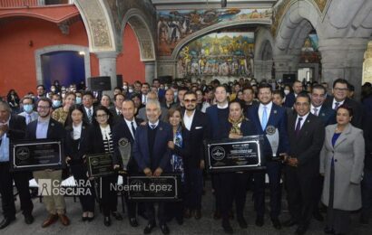 Gobernadora premia la excelencia empresarial con el Premio Tlaxcala a la Competitividad 2023