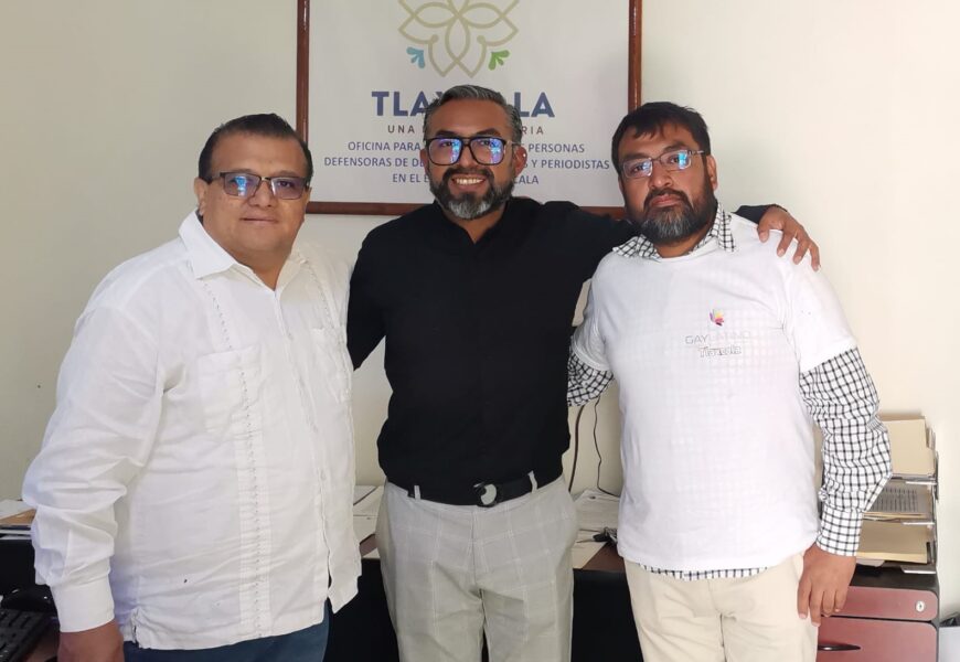 Oficina de Protección a defensores de derechos humanos mantiene reunión con Red Gay latino