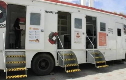 Brinda Camión de la Salud servicios médicos de calidad a habitantes de la Capital
