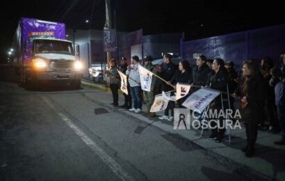 Gobernadora da salida a caravana de Ayuda SEDIF rumbo a Acapulco