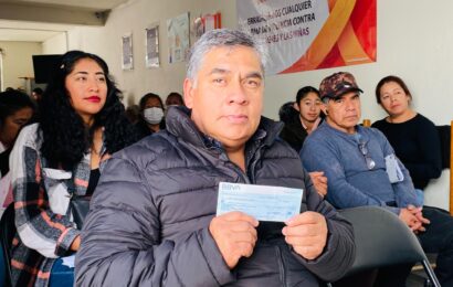 Otorgó FOMTLAX cheques a emprendedores tlaxcaltecas