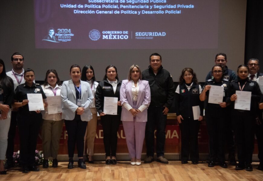 Capacitan a policías de Tlaxcala en protocolo de violencia contra mujeres y feminicidio
